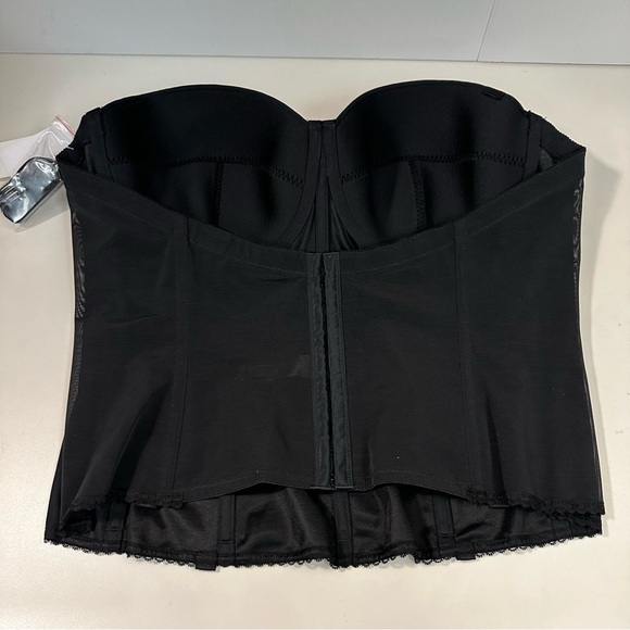 Dominique Apparel Intimates Corset Bridal Bra 8980 Black 48C NWT - Picture 2 of 9